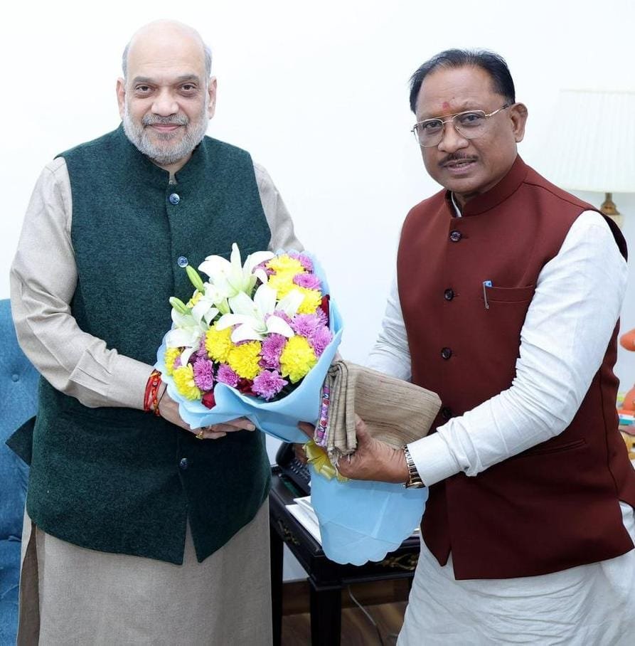 मुख्यमंत्री विष्णुदेव साय ने 4 दिसंबर को नई दिल्ली में केंद्रीय गृह मंत्री अमित शाह से उनके निवास पर मुलाकात की। इस दौरान मुख्यमंत्री ने