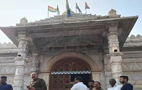 राजधानी के जैन मंदिर में 10 लाख के आभूषण की चोरी