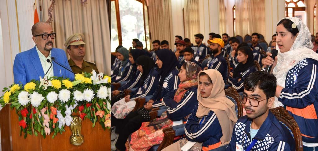 जम्मू कश्मीर में अमन-शांति के लिए कार्य करें युवा : राज्यपाल डेका