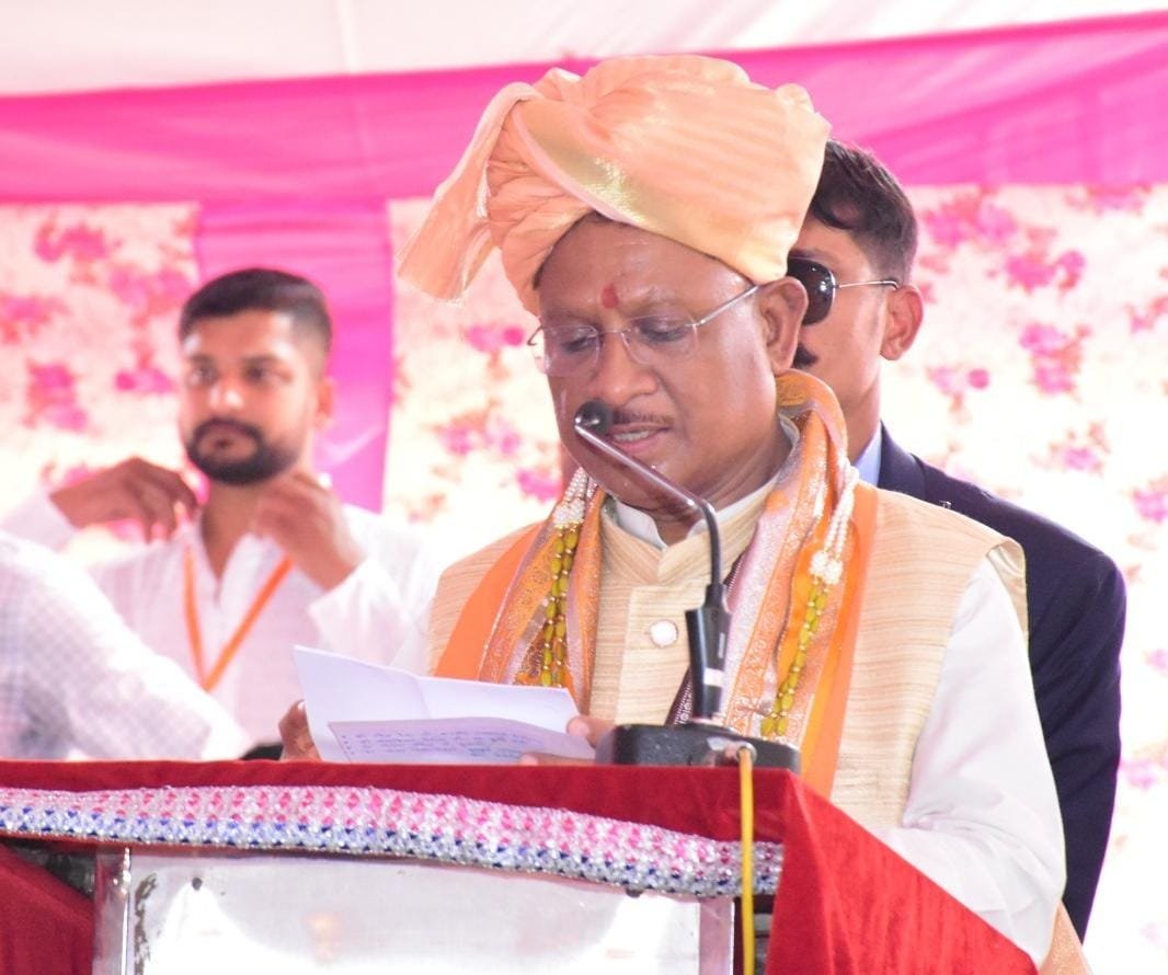 संत शिरोमणि आचार्य श्री विद्यासागर जी महाराज आध्यात्मिक चेतना के पुंज -  मुख्यमंत्री विष्णु देव साय