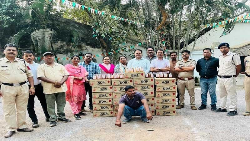 फरवरी माह में आबकारी विभाग ने जब्त की 2.23 करोड़ की शराब