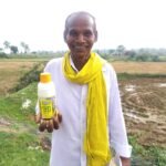 नैनो डीएपी से खेती में नई उम्मीद, ग्राम फुनगा के किसान बाबालाल ने पहली बार अपनाया