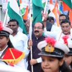 देशभक्ति से ओतप्रोत अप्रतिम उत्साह के साथ निकली तिरंगा यात्रा, उप मुख्यमंत्री श्री अरुण साव हुए शामिल
