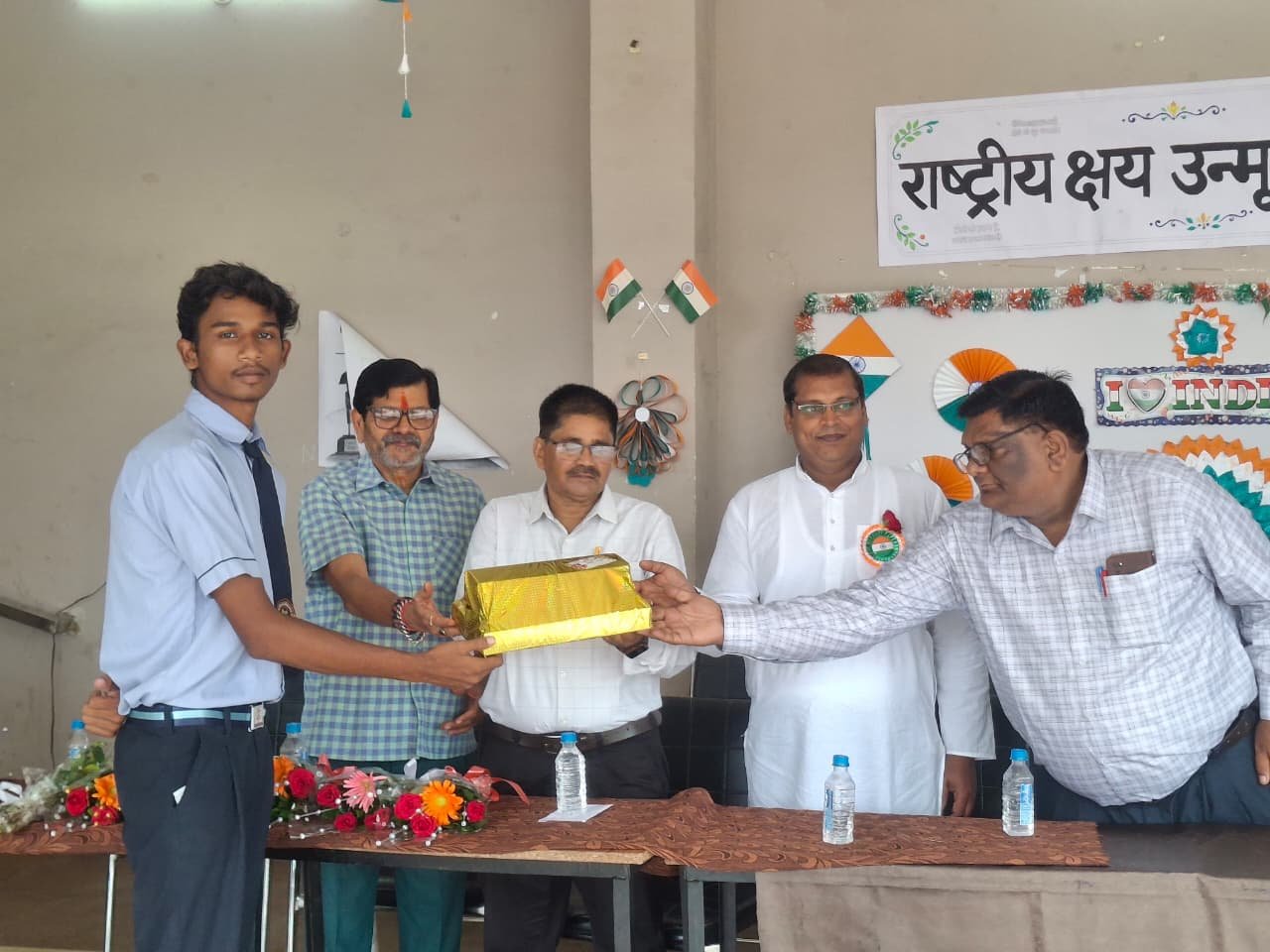 राष्ट्रीय क्षय उन्मूलन कार्यक्रम के तहत चित्रकला प्रतियोगिता आयोजित